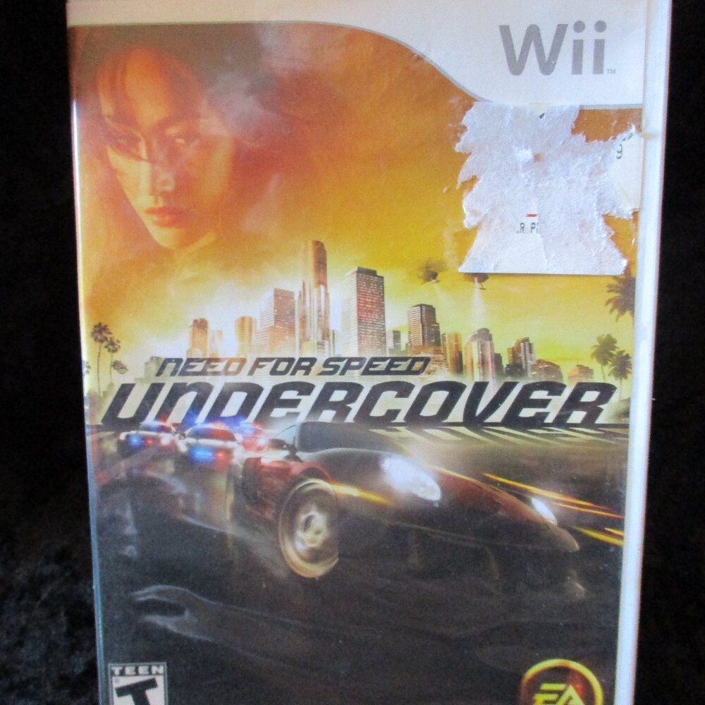 2008 Wii Need for Speed: Undercover (Nintendo Wii, 2008) Complete W/manual Works